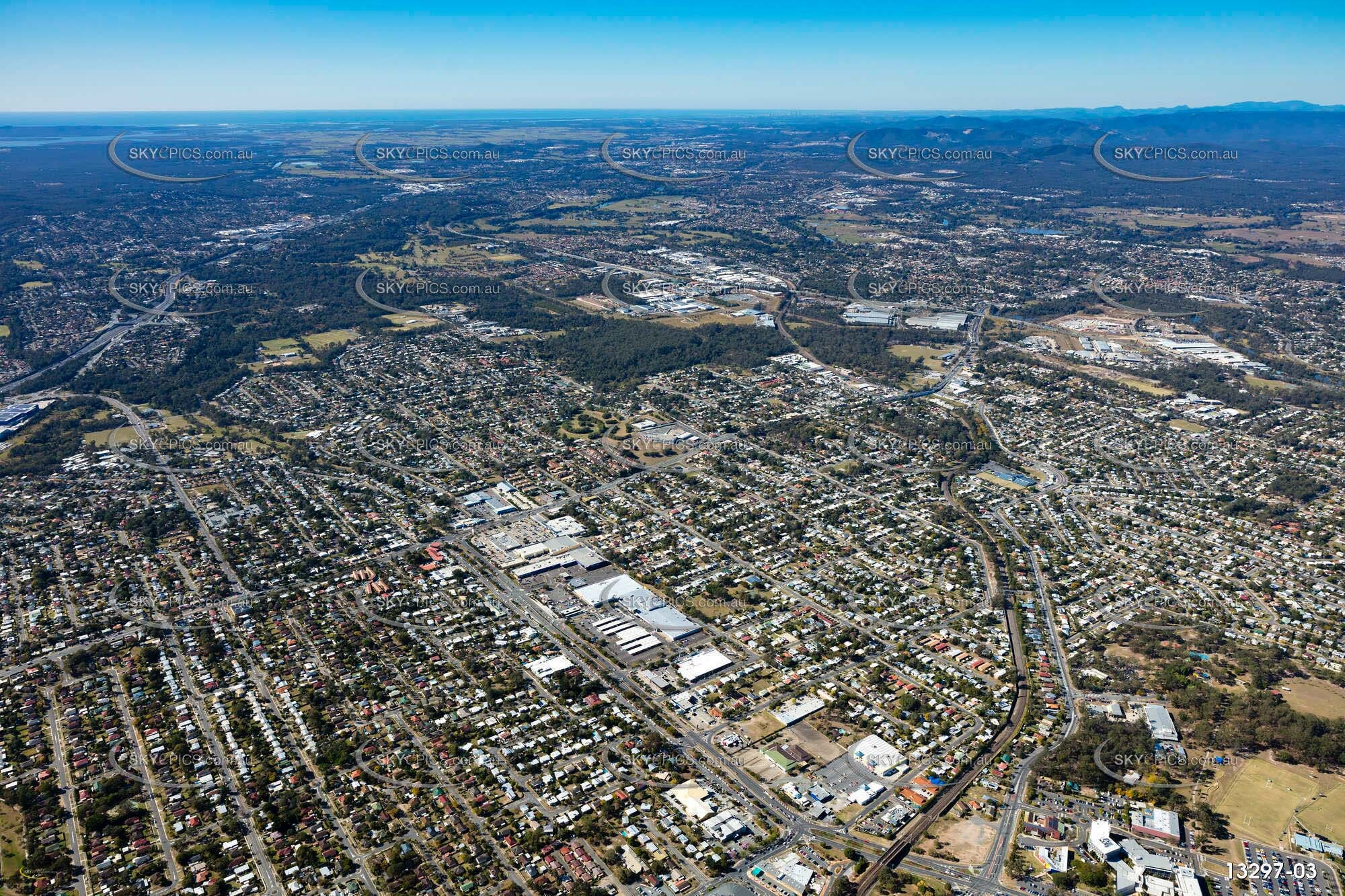 Aerial Photo Logan Central QLD 4114 QLD Aerial Photography