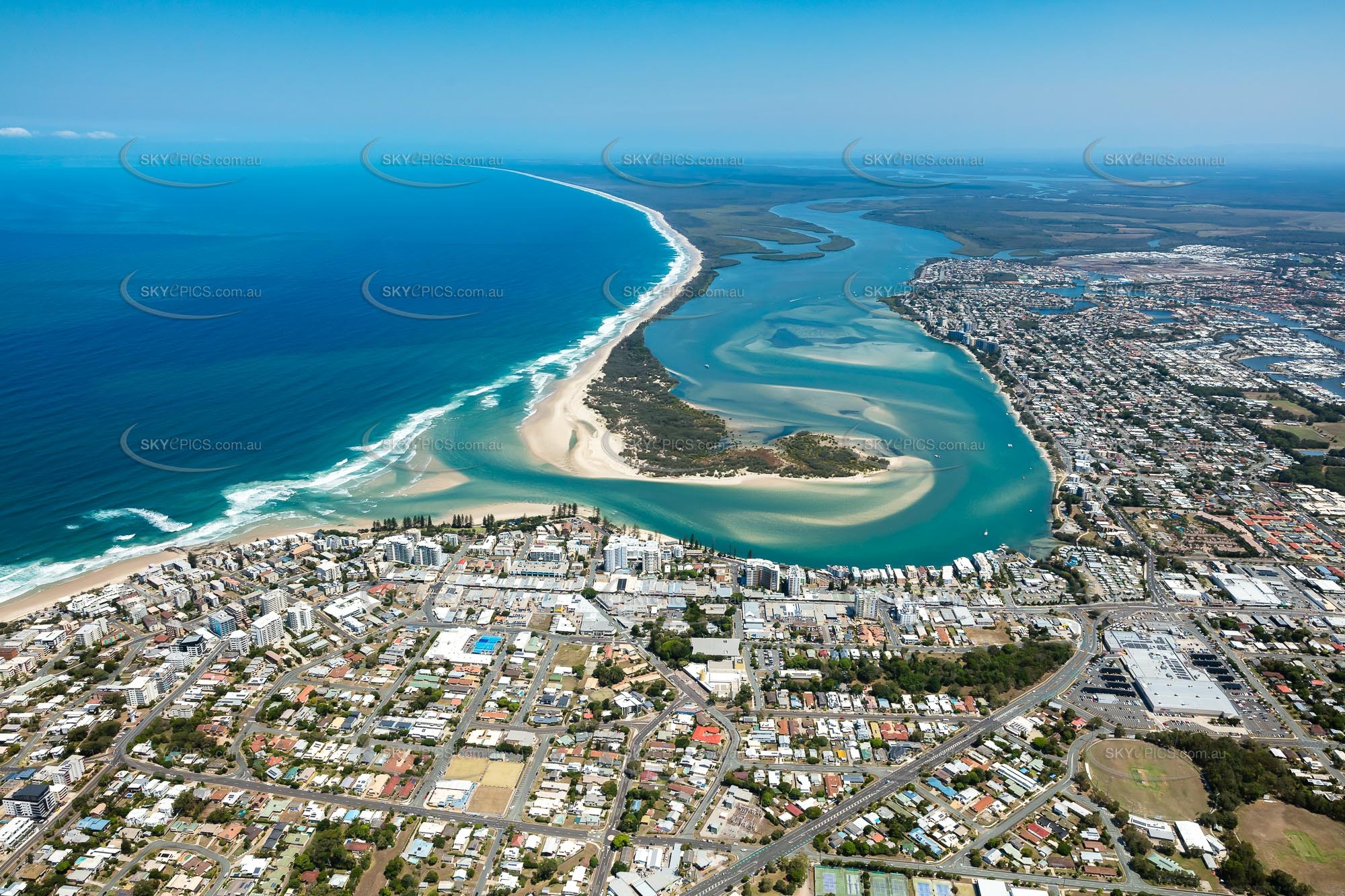 Aerial Photo Caloundra QLD Aerial Photography