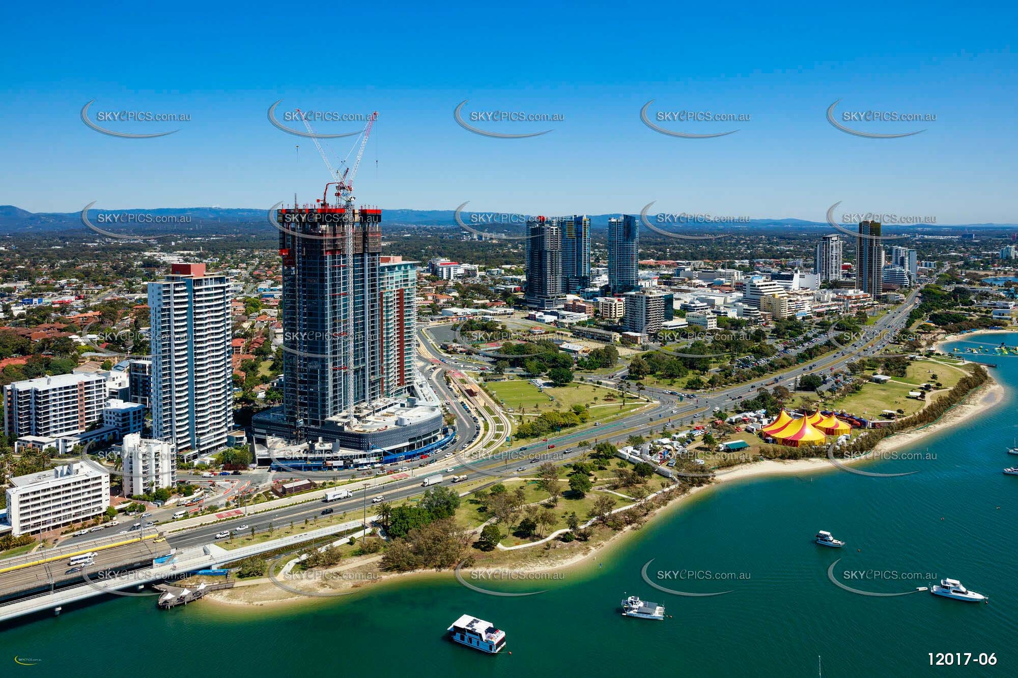 Southport Broadwater Parklands QLD Aerial Photography