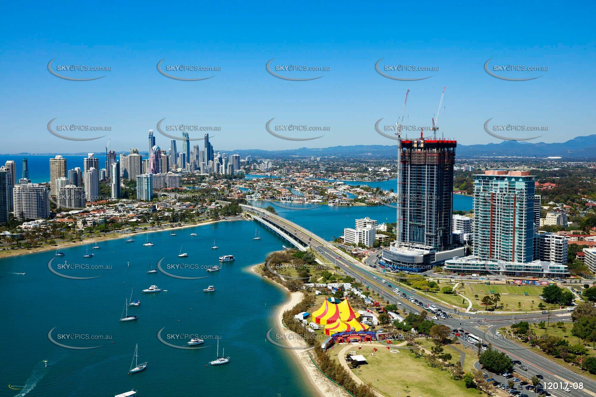 Southport Broadwater Parklands QLD Aerial Photography
