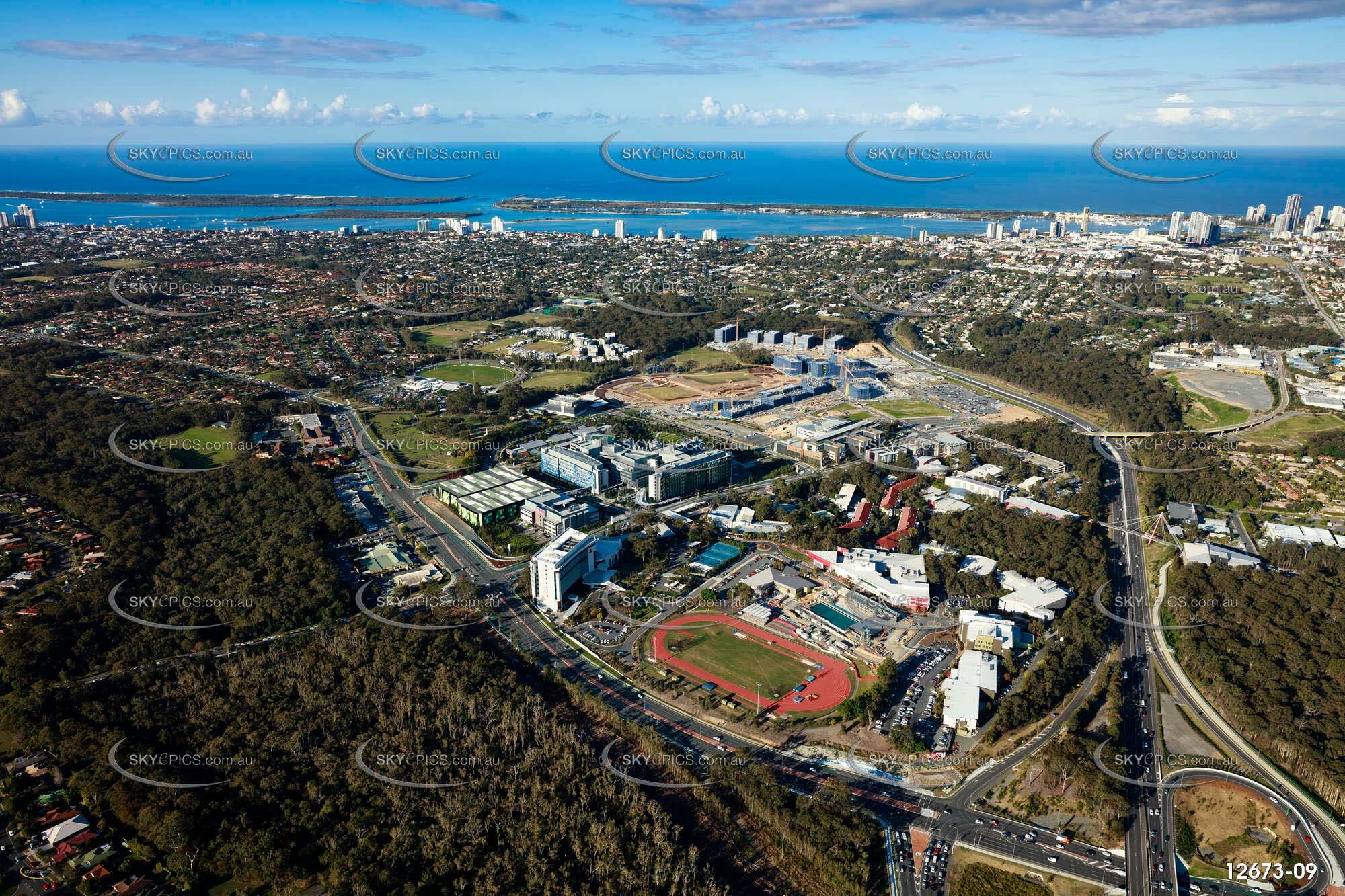 Griffith University Gold Coast QLD Aerial Photography