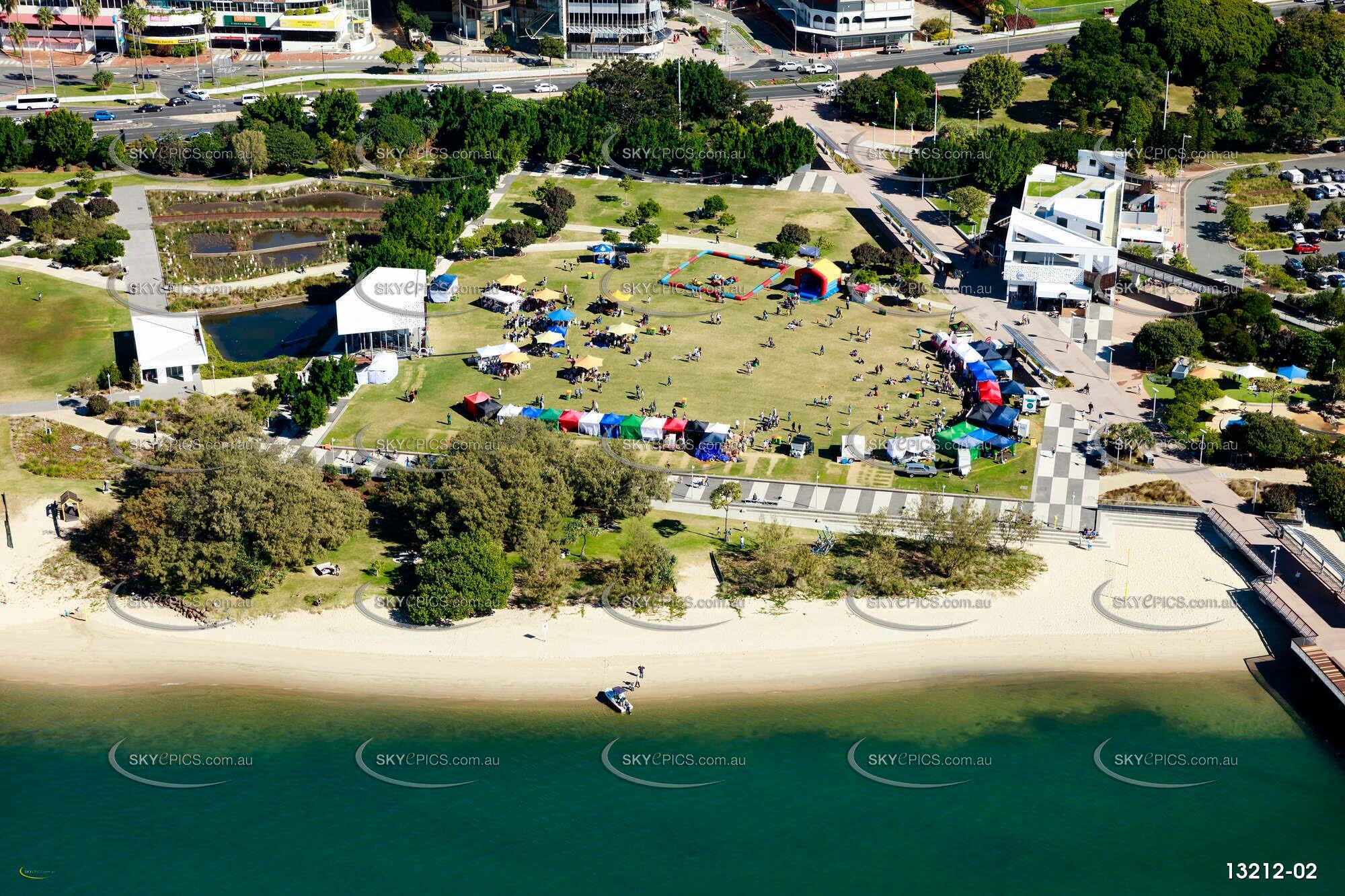 Broadwater Parklands Southport Gold Coast QLD Aerial Photography