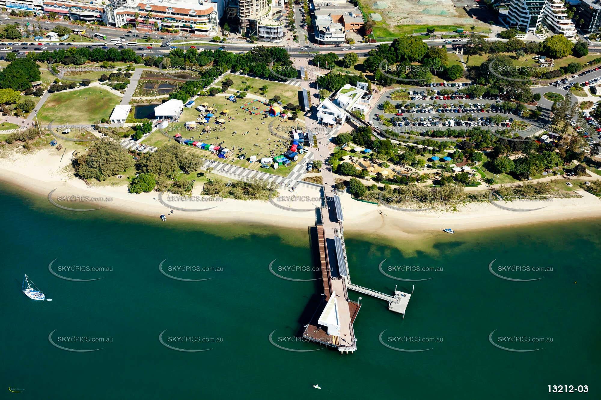 Broadwater Parklands Southport Gold Coast QLD Aerial Photography