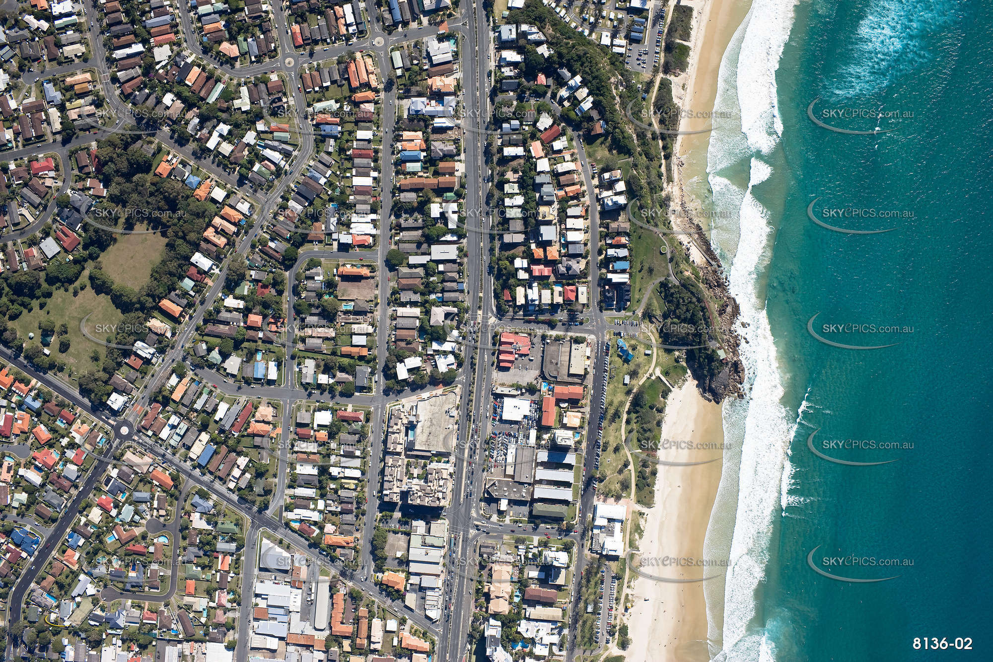 Vertical Aerial Photo Miami QLD Aerial Photography Vertical Aerial Photo Miami QLD Aerial Photography