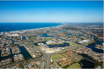 Aerial Photo Mermaid Waters QLD Aerial Photography