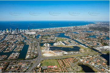 Aerial Photo Mermaid Waters QLD Aerial Photography