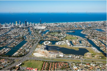 Aerial Photo Mermaid Waters QLD Aerial Photography