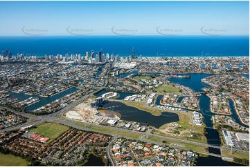 Aerial Photo Mermaid Waters QLD Aerial Photography