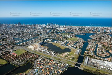 Aerial Photo Mermaid Waters QLD Aerial Photography