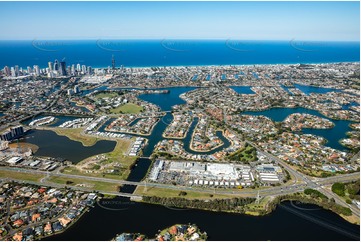 Aerial Photo Mermaid Waters QLD Aerial Photography