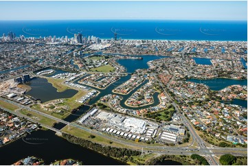 Aerial Photo Mermaid Waters QLD Aerial Photography