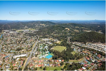 Aerial Photo Bahrs Scrub QLD Aerial Photography