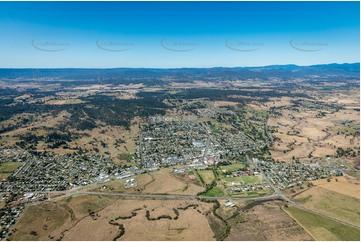 High Altitude Aerial Photo Beaudesert QLD Aerial Photography