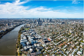 Aerial Photo West End QLD Aerial Photography