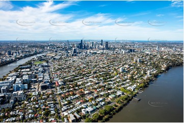 Aerial Photo West End QLD Aerial Photography