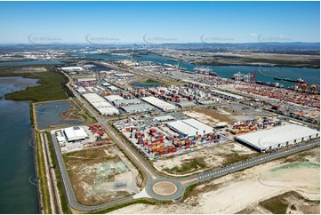 Aerial Photo Port of Brisbane QLD Aerial Photography