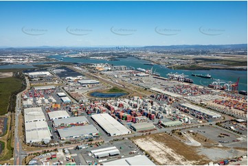 Aerial Photo Port of Brisbane QLD Aerial Photography