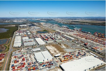 Aerial Photo Port of Brisbane QLD Aerial Photography