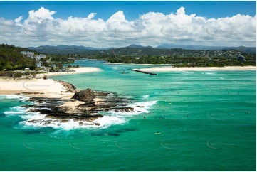 Aerial Photo Currumbin QLD Aerial Photography