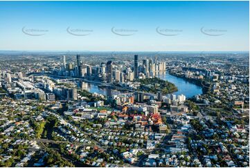 Aerial Photo South Brisbane QLD Aerial Photography