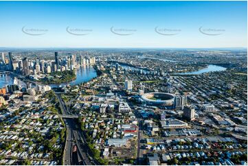 Aerial Photo Woolloongabba QLD Aerial Photography