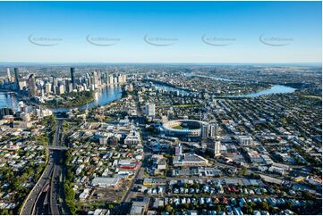 Aerial Photo Woolloongabba QLD Aerial Photography