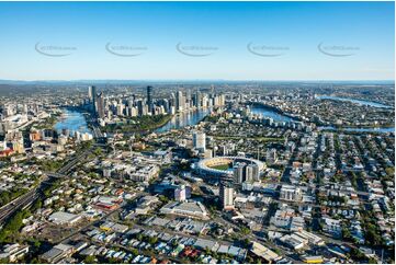 Aerial Photo Woolloongabba QLD Aerial Photography