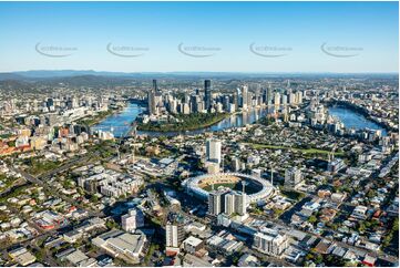 Aerial Photo Woolloongabba QLD Aerial Photography