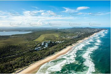 Aerial Photo Castaways Beach QLD Aerial Photography