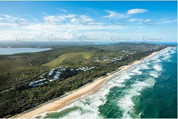 Aerial Photo Castaways Beach QLD Aerial Photography