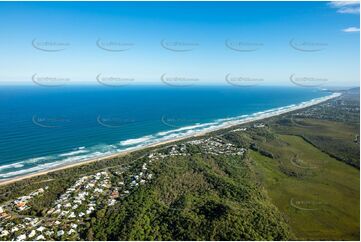 Aerial Photo Castaways Beach QLD Aerial Photography