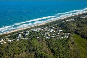 Aerial Photo Castaways Beach QLD Aerial Photography