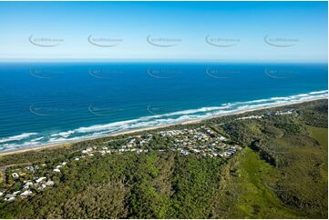 Aerial Photo Castaways Beach QLD Aerial Photography