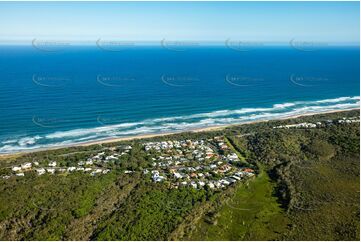 Aerial Photo Castaways Beach QLD Aerial Photography