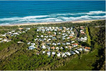 Aerial Photo Castaways Beach QLD Aerial Photography