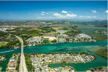 Aerial Photo Tweed Heads West NSW Aerial Photography