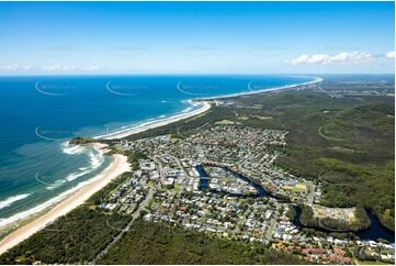 Aerial Photo Bogangar NSW Aerial Photography