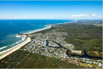 Aerial Photo Bogangar NSW Aerial Photography