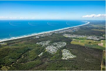 Aerial Photo Pottsville NSW Aerial Photography