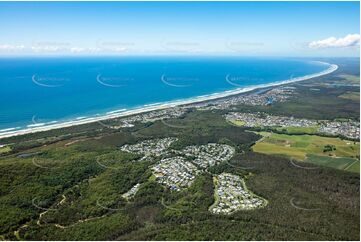 Aerial Photo Pottsville NSW Aerial Photography