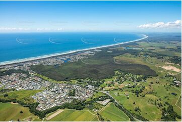 Aerial Photo Pottsville NSW Aerial Photography