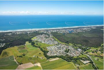 Aerial Photo Pottsville NSW Aerial Photography