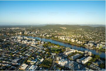 Aerial Photo West End QLD Aerial Photography