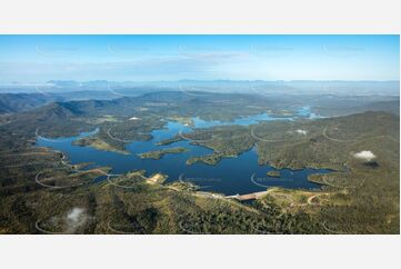 Aerial Photo of Wyaralong Dam QLD Aerial Photography