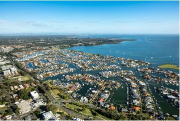 Aerial Photo of Raby Bay Cleveland QLD Aerial Photography