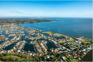 Aerial Photo of Raby Bay Cleveland QLD Aerial Photography