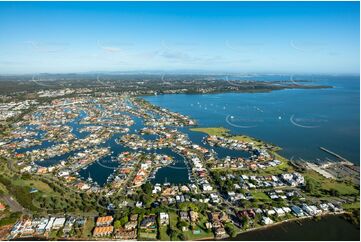 Aerial Photo of Raby Bay Cleveland QLD Aerial Photography