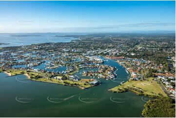 Aerial Photo of Raby Bay Cleveland QLD Aerial Photography