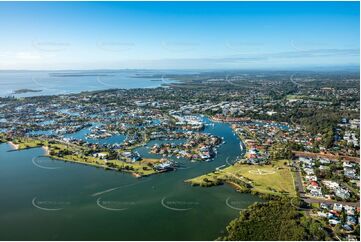 Aerial Photo Cleveland QLD Aerial Photography