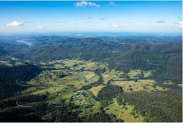 Aerial Photo Numinbah Valley QLD Aerial Photography